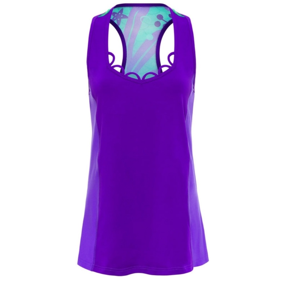 NWT Crowned Athletics Mermaid Princess Flow Tank Top Small